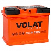Аккумулятор VOLAT Prime  (63 Ah) L2 L+ VP631