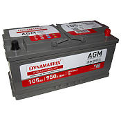 Аккумулятор DYNAMATRIX-KOREA AGM (105 Ah) L6 DEK1050